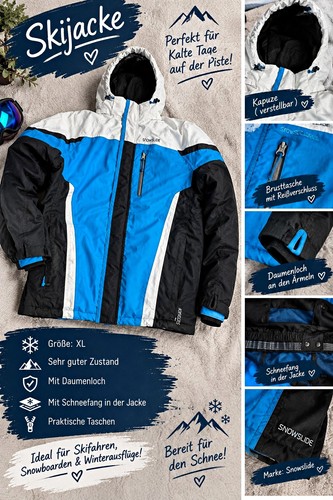 Snowslide herren skijacke - herren, xl