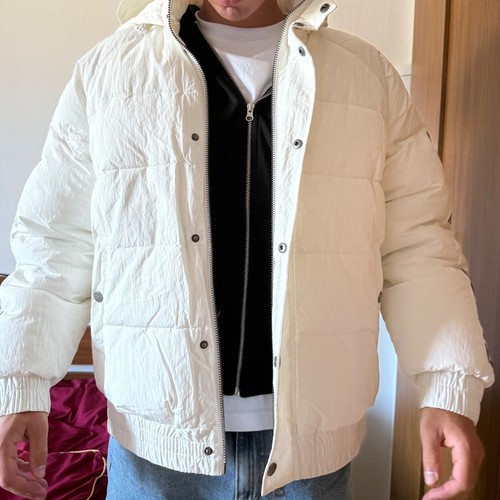 White guess winter jacket - white,